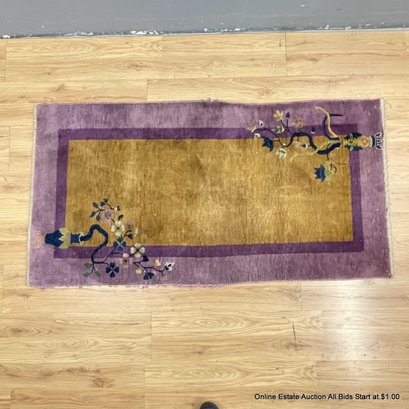 Jeremiah Brothers Wool On Cotton Area Rug