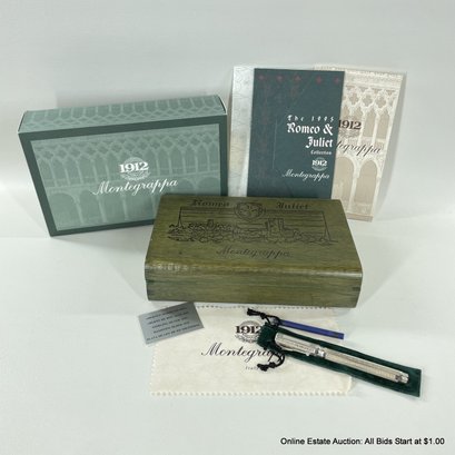 Montegrappa Pen: Romeo Limited Edition #215 Solid 18K Gold Nib