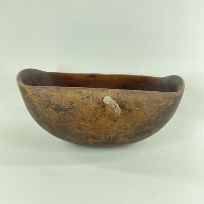 Antique Turkana Tribe (Kenya) Carved Wood Atubwa Bowl