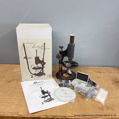 The Electronic Antique Microscope From IOptron In Original Box