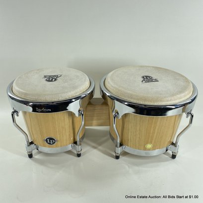 LP Aspire Natural Wood Bongo Drums