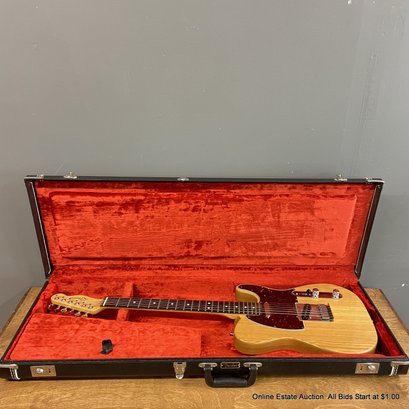 1999 Fender Telecaster Six String Electric Guitar In Fender Padded Hard Case