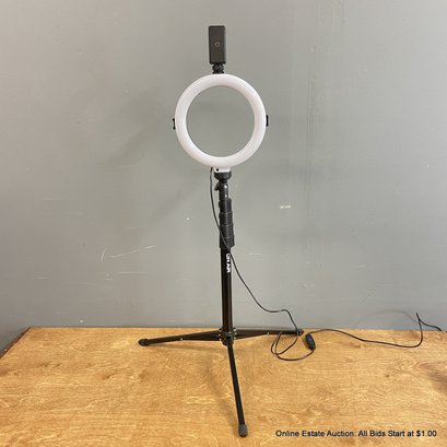 ON AIR Adjustable Height Ring Light With Warm Or Cool Tone And USB Plug