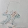 Thomas Rowlandson Beating The Jockey Watercolor On Paper Painting Signed