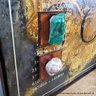 Dennis Evans 2011 The Alchemist Encaustic Assemblage With Malachite (Local Pick Up Or UPS Store Ship Only)