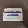 Century Chair Company Upholstered Mahogany Bench (Local Pick Up Only)