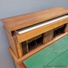 Mahogany Tambour Door Flip-Top Desk (local Pick Up Only)