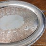 WM Rogers Silver Plate Handled Tray