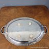 WM Rogers Silver Plate Handled Tray