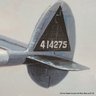 H.K. (John) Kang Oil On Canvas 1990 Mamas Boy Lockheed P38 Lightning Airplane Painting