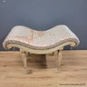 Antique French  Provincial-Style Vanity Bench (LOCAL PICK UP ONLY)