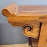 Antique Hardwood Alter Table (LOCAL PICKUP ONLY)