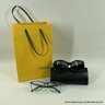 Fendi  Sunglasses And Prescription Glasses With Case And Shopping Bag