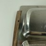 Vintage Mid-Century Divided Tray With Wood Handles