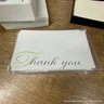 Large Assortment Of Thank You & Blank Cards Including Manolo Blahnik Note Cards