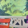 Anne Belov Original Acrylic On Panel Painting Summer's Trio 1992 (Local Pick Up Or UPS Store Ship Only)