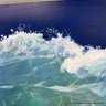 Chris Lehwalder Kettle Falls Ocean Wave Acrylic & Oil On Canvas Unframed