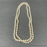 4 Piece Single And Double Strand Faux Pear Necklaces
