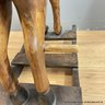 Antique Style Wood Rocking Horse