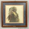 James Bama Pencil Signed And Numbered Print 'crow Indian From Lodge Grass' 512/1250
