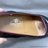 Stubbs & Wooton Slippers Fly Fishing Black Velvet With Leather Interior Men's Size 11