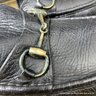 Men's Gucci Black Leather Horsebit Loafer