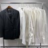 Boss Menswear 40R Tuxedo With Seven Assorted Tuxedo Shirts