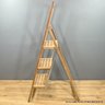 Smith & Hawken Teak Folding Plant Stand (Local Pickup Only)