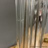 Pair Of Tall Waterford Crystal And Brass Table Lamps (Local Pick Up Or UPS Store Ship Only)