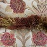 Set Of Eight Coordinating Decorative Down Filled Throw Pillows In Gold, Beige And Reds