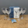 Marquis By Waterford Brookside Set Of 4 All Purpose Wine Glasses In Original Box