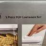 OXO Soft Works 5 Piece POP Container Set In Original Packaging