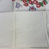 3 Pairs Of Hand Embroidered Standard Pillowcases