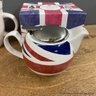 Rosanna English Petite Teapot, Starbucks Mugs And Robot Tea Infuser