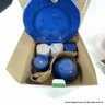 Coleman Enamelware Dining Set Igloo Thermal Jug Tiny Vintage Percolator (LOCAL PICK UP ONLY)