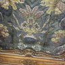 French Antique 19th Century 5 Panel Embroidered Carved & Gilded Dressing Screen (LOCAL PICK UP ONLY)