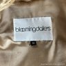 Bloomingdales Mongolian Lamb Wool Coat, Women's Size 10