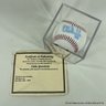 Eddie Guardado Autographed Baseball With C.O.A. In Display Box