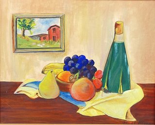 Still Life With Fruit By Llyod Herman