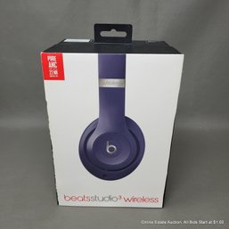 Beats Studio 3 Blue Wireless Headphones