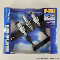 P-38J Die-Cast With Plastic Series Model Plane