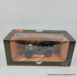 UT Models Willy's Jeep 1/18 Scale Model Jeep New In Box