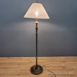 Brass Floor Lamp  (Local Pick Up)