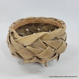 Hawaiian One Piece Basket By Glenn Okuma