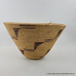 Tutsi Tribe Woven Coil Basket Bantu Culture