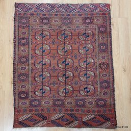 Antique Tekke Bokhara Carpet Circa 1920