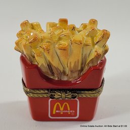 Limoges Porcelain McDonald's French Fries Ring Box