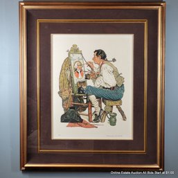 Norman Rockwell Ye Pipe & Bowl Artist Proof Lithograph (LOCAL PICKUP OR UPS STORE SHIP ONLY)