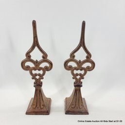 Pair Of Decorative Finials