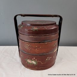 Antique Chinese Nesting Food Basket